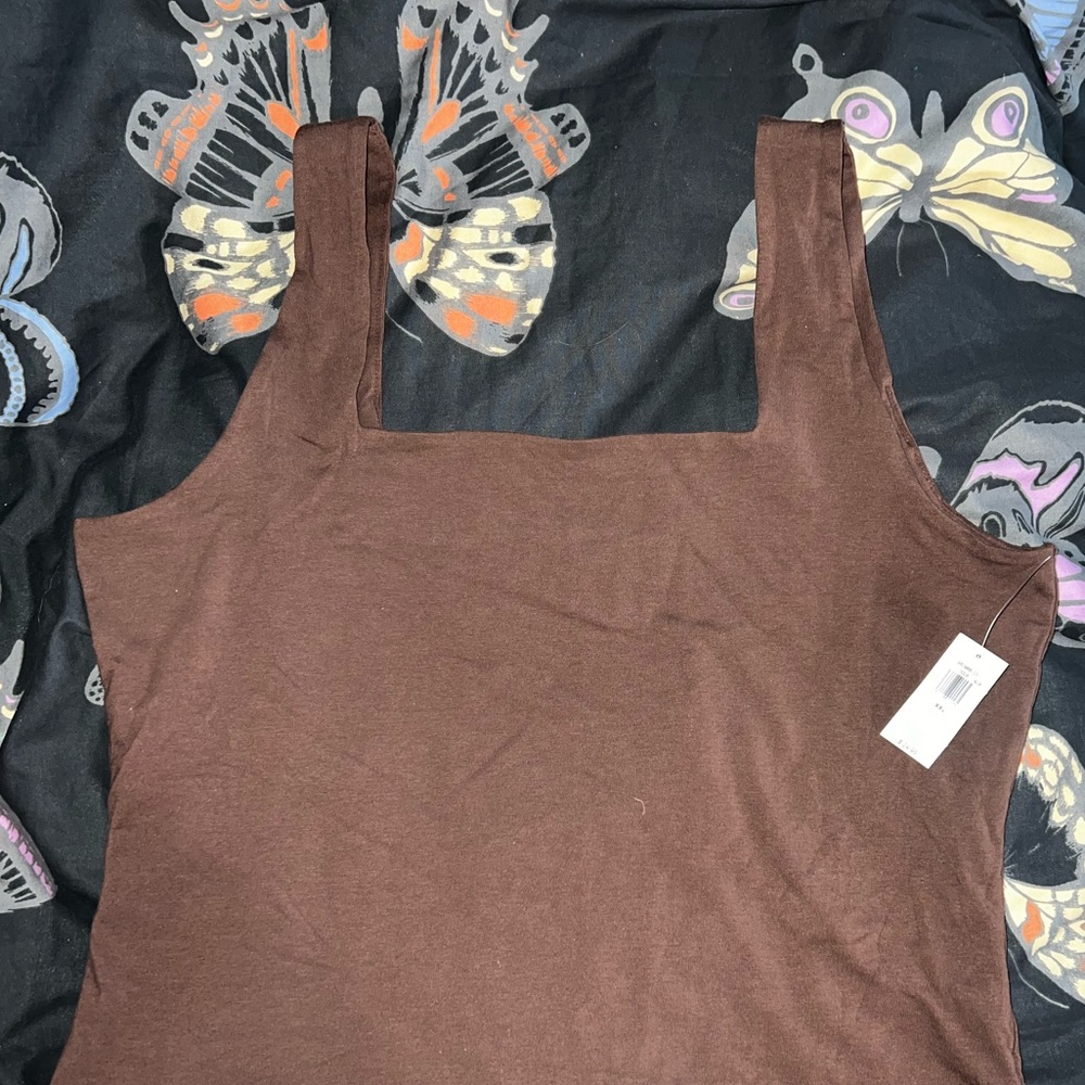 Brown Old Navy Bodysuit